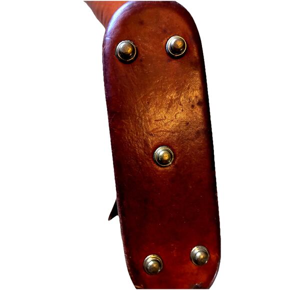 Vintage Dooney & Bourke All Weather Leather Crossbody Bag USA 80s 90s Equestrian - Picture 6 of 16